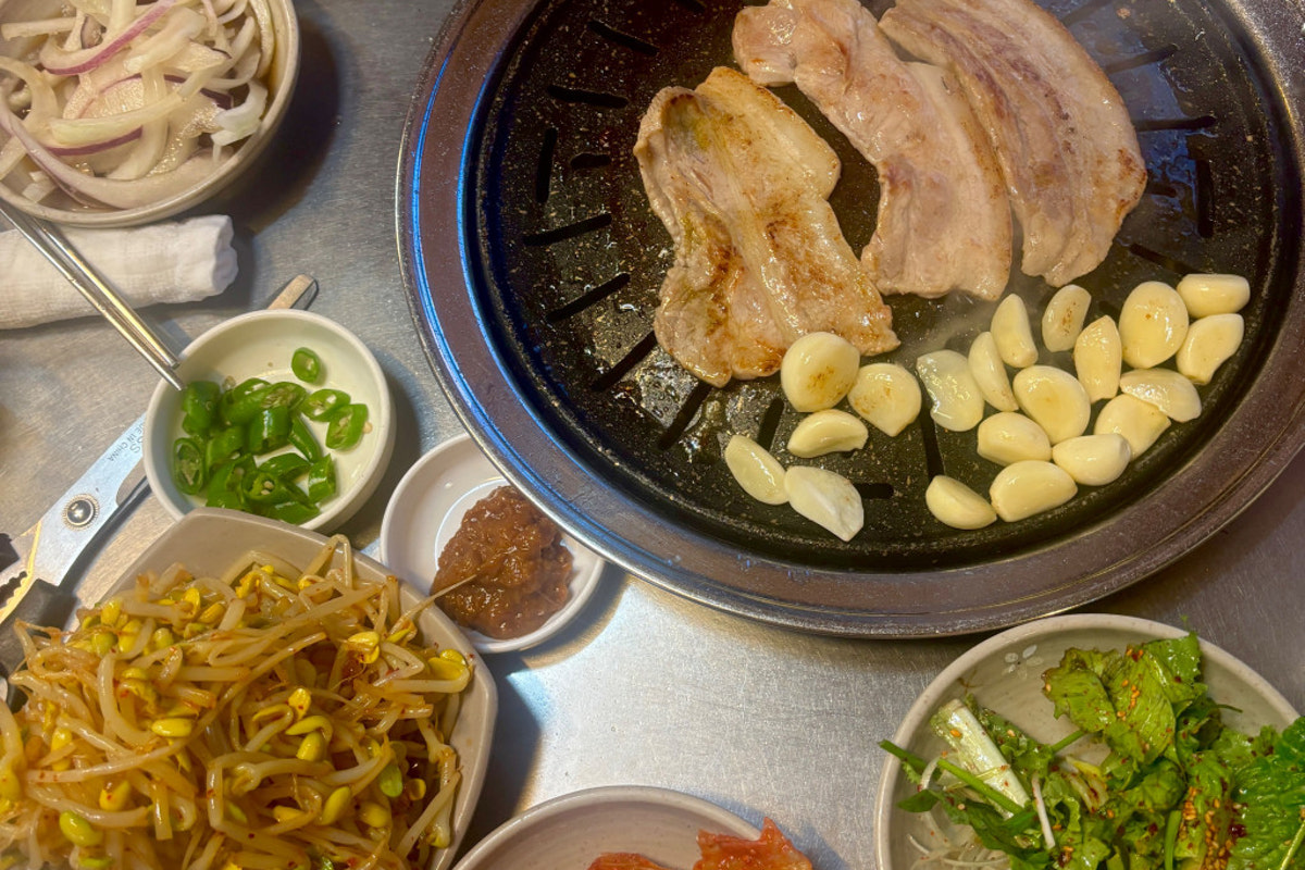 삼겹살구워서 사진 1