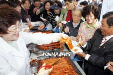 통영 바닷장어 안전합니다.