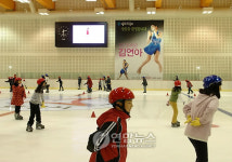 김연아가 사용할 빙상장