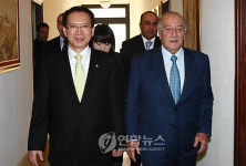 김의장, 리파이 상원의장 면담