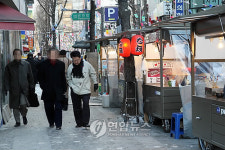 노점상들의 새로운 보금자리
