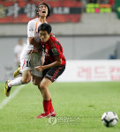 축구할때