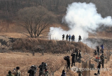 옥서오토바이크 | DMZ 산악용 오토바이크 첫 공개 취재진
