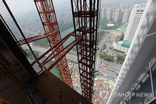 제2롯데월드 신축공사 현장