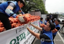 경남파브농산 | 경남은행 "가격폭락 양파 농가 우리가 돕겠습니다"