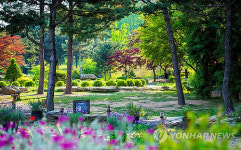 남양주 산들소리 수목원의 가을 정취