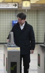 직접 교통카드 찍고