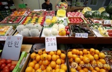 과일 등 식재료 할인판매하는 가락몰
