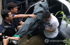 심천우 주유소 현장검증
