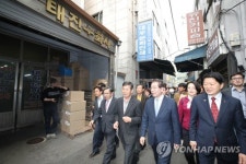 인쇄골목 현장 방문한 박원순