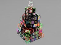 정글짐 모양 '미디어아트 트리', 내달 2일 명동 3곳 설치