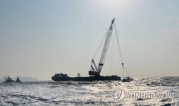 청보호 소허사도 인근 해역서 인양 준비 돌입(종합2보)