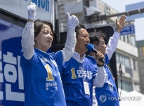 테오성남지사 | 추미애 경기지사, 김병욱 성남시장 후보 지지 호소하는 정청래 위원장