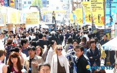 전주영화의거리, 영화제 인파로 인산인해