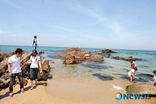 정동진해수욕장으로 달려가자
