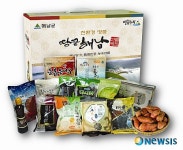 해남군 추석 특수를 잡아라…농수산물 선물세트 판매