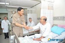 해군작전사, 부산보훈병원 상이용사 위문