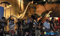 관람객으로 가득찬 Hi Dino 공룡엑스포