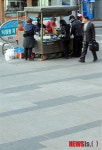 한 곳 밖에 없는 노점상