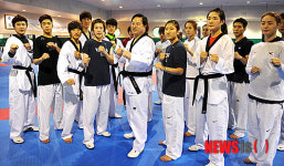 오휘태릉지사 | 김두관 전 경남도지사, 태릉선수촌 격려 방문
