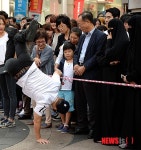 명동 깜짝공연 하는 티아이피 크루