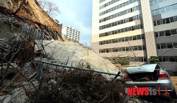 "옹벽 붕괴…부실시공 아파트 광주에 20여곳 더 있다"