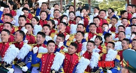 대성문구사육군사관학교 | 육군사관학교 졸업생도들의 힘찬 환호