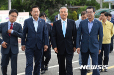 동명수도펌프상공사 | 김종인 대표, 빗물펌프장 설치공사현장 방문