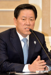 (주)엘에쓰씨푸드국회식당 | 모두발언하는 주승용 원내대표