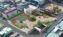 동울산종합시장 지하주차장·고객지원센터 조감도
