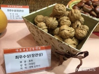김천바람재호두영농조합법인 | 김천호두, 대한민국 과일산업대전 '최우수'