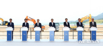 (주)현대그린푸드모비스울산부품 | 현대모비스 친환경차 부품 울산공장 기공식