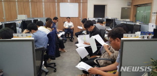 상주시 건축과, 자체 직원 직무 교육 '눈에 띄네'