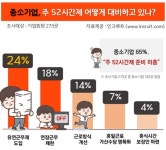 中企 3곳 중 2곳 "주 52시간제 준비 안돼"...계도기간 1년 일단 환영