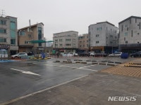 김포시 '장기동 먹자골목 공영주차장' 확장공사 마무리