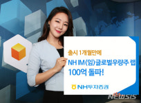 (주)에치와이-NH투자증권 | NH투자증권, 글로벌 우량주 랩 한 달 만에 100억 돌파