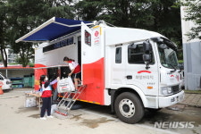 롯데패키징솔루션즈(주) 진천공장 | 롯데, 폭우 피해 충북에 긴급구호품 지원