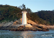 목포해수청, 진도 서망항 입구 장죽도 등대 새단장