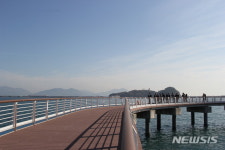 출입통제됐던 '2012여수세계박람회장 전망데크' 재개방