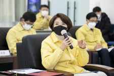 한정애 환경부 장관, 광역상수도 정수장 방역상황 점검