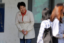 바이캠프안산지사 | 상록수역 찾아 출근길 인사하는 김은혜 국민의힘 경기도지사 후보