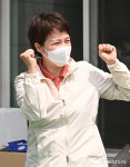 영통정비사업소주 | 인사하는 김은혜