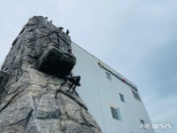 인천119특수대응단, 전국 로프구조 경연대회 2위