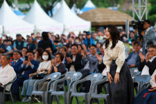 김건희 여사, '한산모시문화제 개막식'