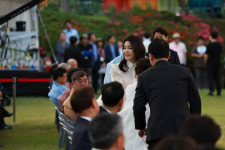 김건희 여사, '한산모시문화제 개막식'