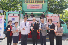 푸디스트(주)양산부산대병원직원식당점 | "직원들 힘내세요" 양산부산대병원 커피트럭 이벤트