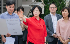 고덕비즈밸리 교통 현안 점검 나선 이수희 강동구청장