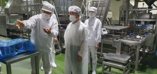 (주)왕인식품광주지점 | 광주세관장, 식품수출기업 현장 방문…"관세행정 지원"