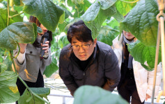 경상북도농업기술원 방문한 권재한 농촌진흥청장