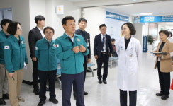 세미기업(주)정읍1공장 | 이학수 정읍시장, 주요사업장 점검…"세심한 사업추진" 강조
